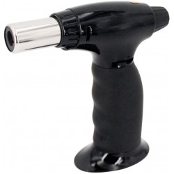 Maçarico Culinário 13cm Por 13,5cm Cookfire Cor Preta